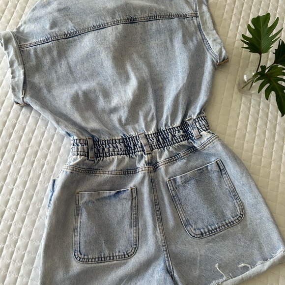Denim romper - Picture 4 of 4